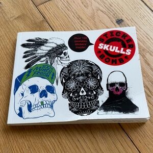 From Paris- Skulls sticker book